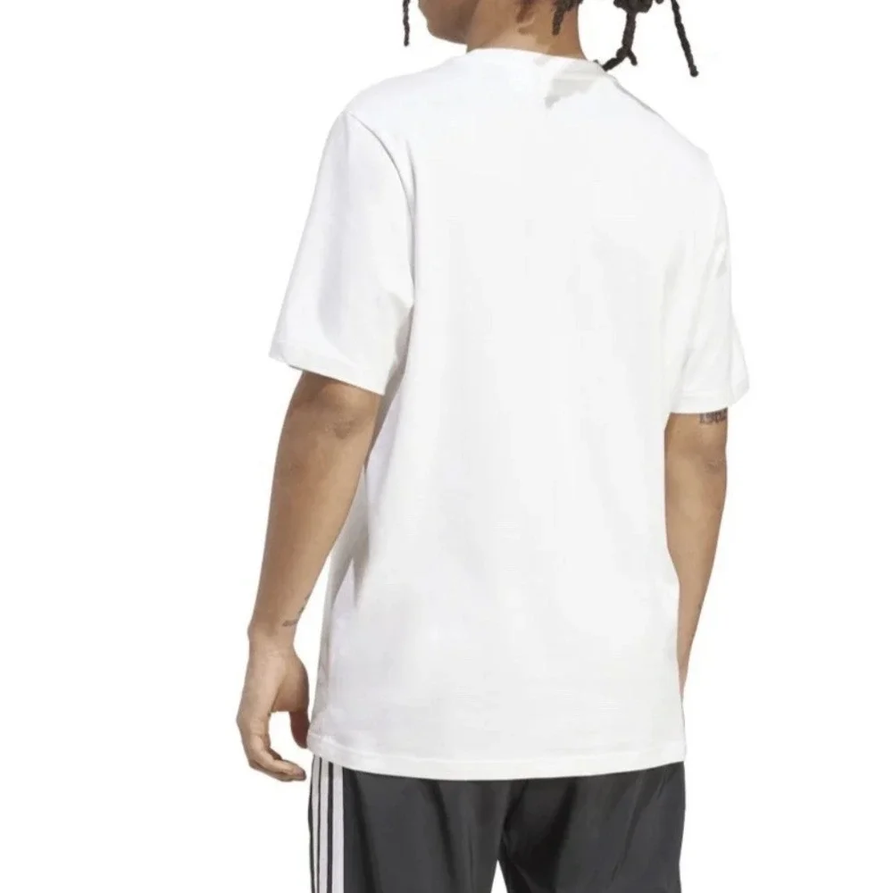 Adidas Real Madrid Men's T-shirt Size XL White La Liga Spain New